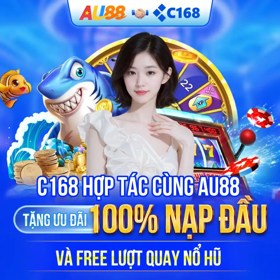 C168 tặng thưởng nạp đầu hấp dẫn cho thành viên mới đăng ký qua link truy cập chính thức.